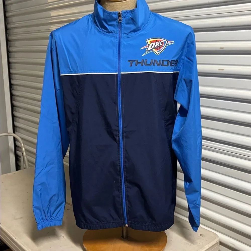Oklahoma City Thunder Windbreaker Jacket NBA medium